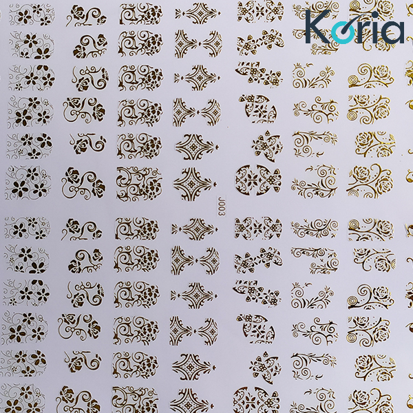 Bộ 100+ decal hoa văn dán móng NA - 6020 Bộ 100+ decal hoa văn dán móng NA - 6020