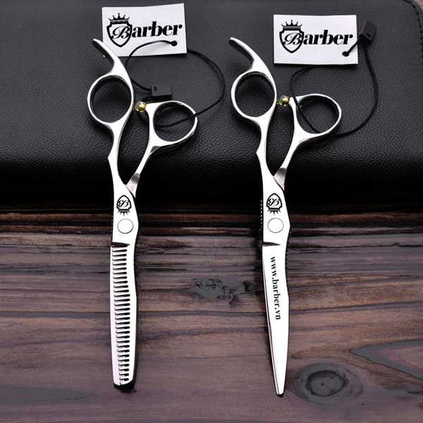 Kéo tỉa tóc Barber WOLF Curve F48