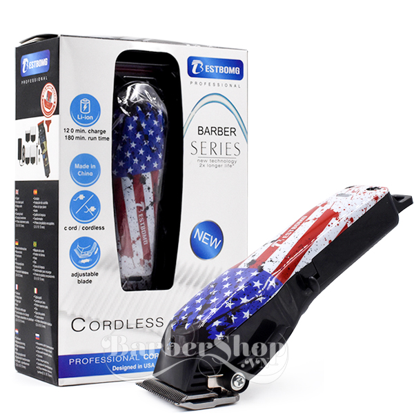 Tông đơ không dây Barber Flag USA