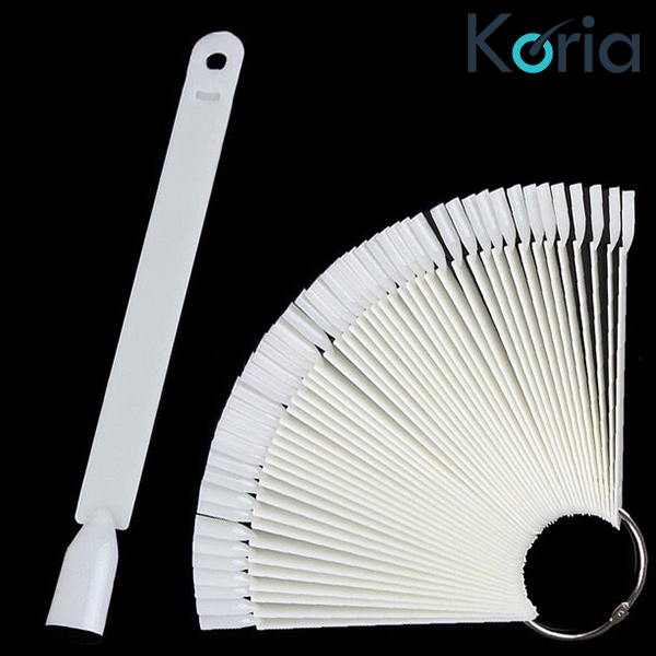 Bộ 50 que móng giả dạng đục tập vẽ nail NA - 3100 Bộ 50 que móng giả dạng đục tập vẽ nail NA - 3100