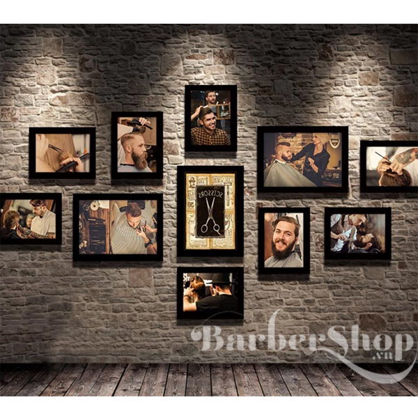 Bộ 11 Khung Hình Barber