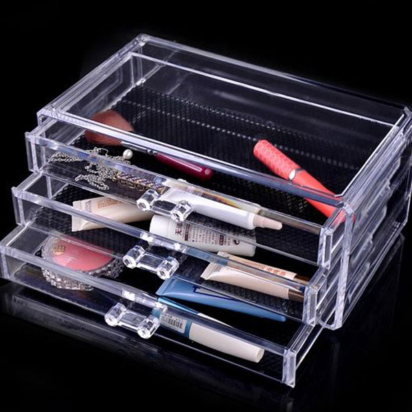 khay đựng đồ trang điểm trong suốt khay dung do trang diem trong suot