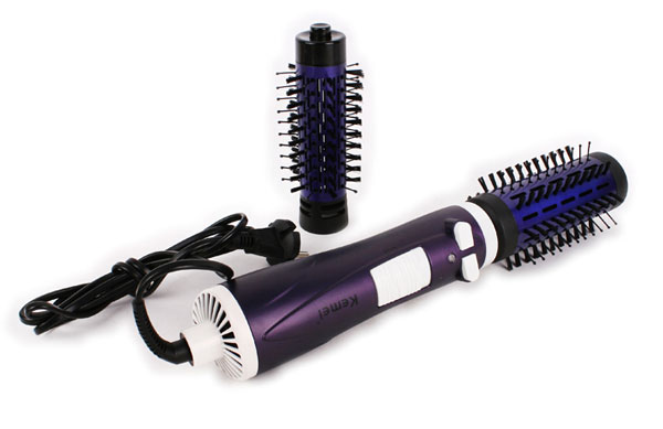 lược điện sấy tóc tự động xoay 360 độ