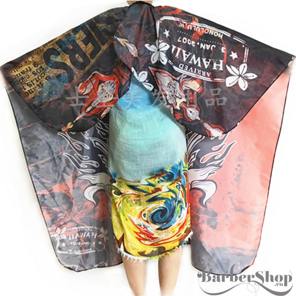 Áo choàng Barber Ghost Rider Áo choàng Barber Ghost Rider