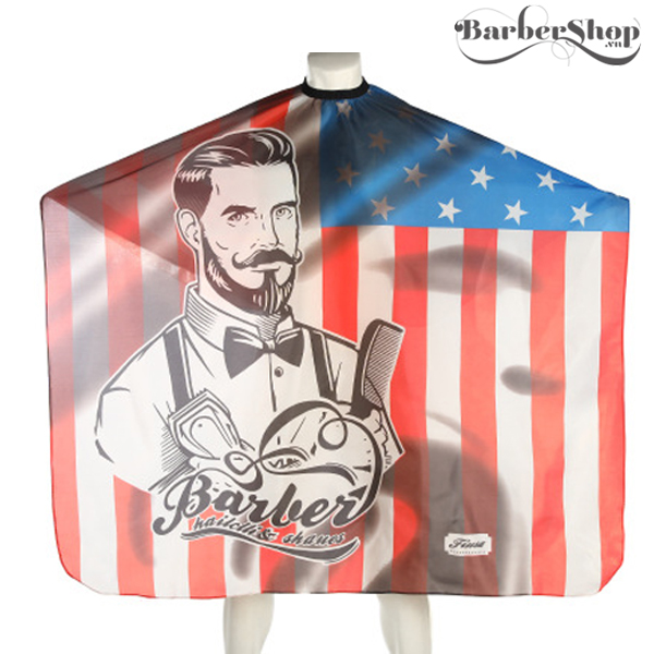Áo choàng cắt tóc Barber Flag Áo choàng cắt tóc Barber Flag