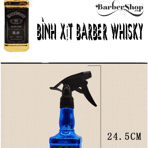 Bình xịt Whisky tráng gương Bình xịt Whisky tráng gương