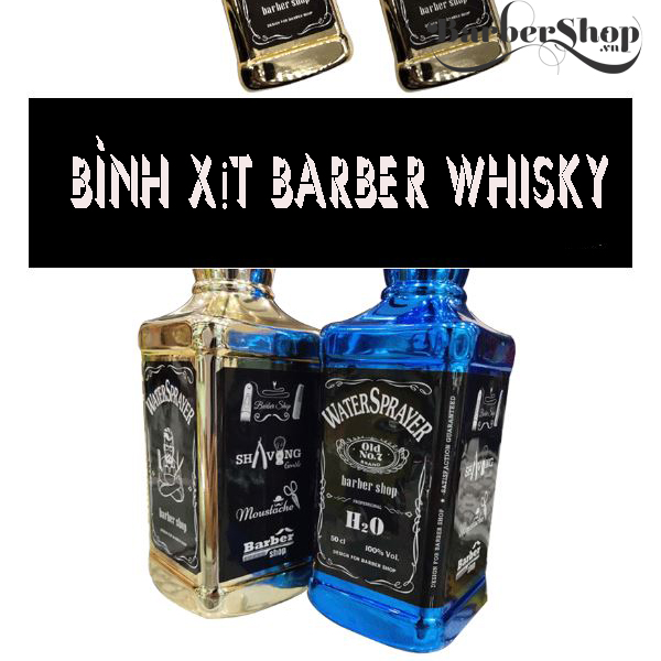Bình xịt Whisky tráng gương Bình xịt Whisky tráng gương