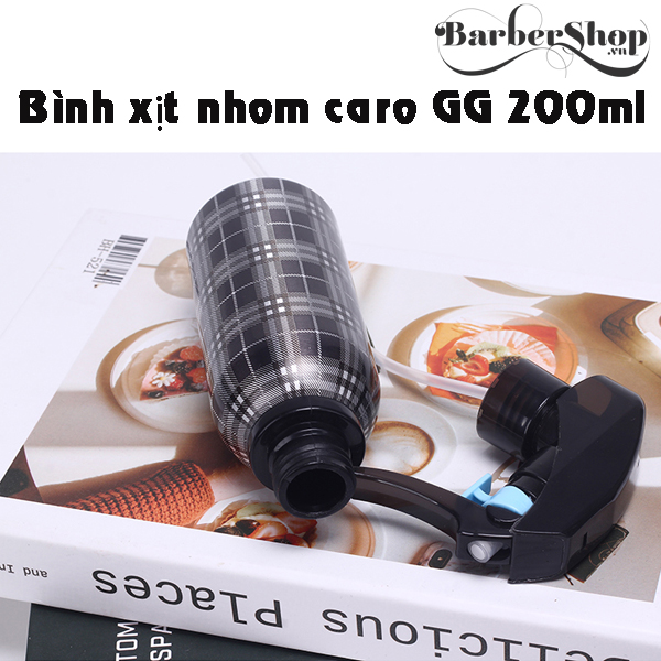 Bình xịt nhôm caro GG 200ml Bình xịt nhôm caro GG 200ml