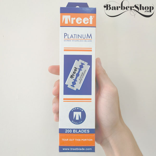 Hộp 200 lưỡi lam Treet Platinum Hộp 200 lưỡi lam Treet Platinum
