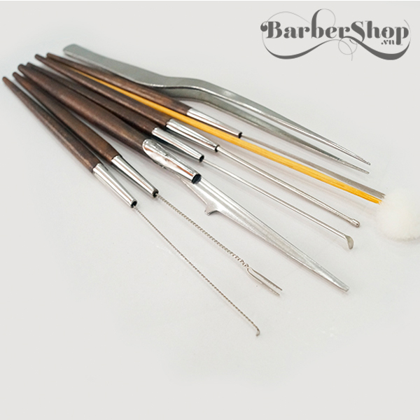 Hộp dụng cụ lấy rái tai Thanh Sơn - 8 cây Hộp dụng cụ lấy rái tai Thanh Sơn - 8 cây