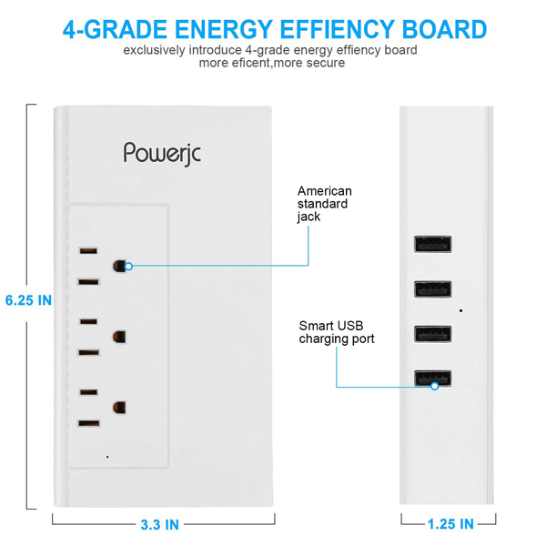 Bộ Chuyển Điện 220-110v PowerJC