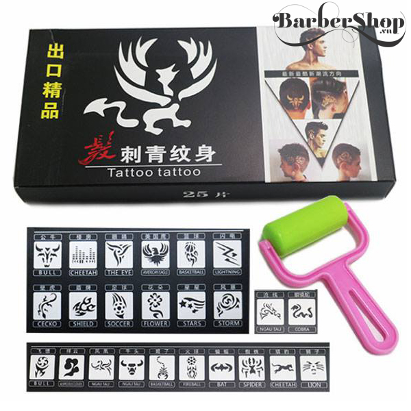 Bộ Khuôn Hình Tattoo Tóc Barber Lifestyle Bộ Khuôn Hình Tattoo Tóc Barber Lifestyle