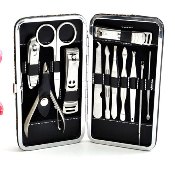 Bộ dụng cụ làm móng 12 món đa năng dung cu lam mong 12 mon da nang