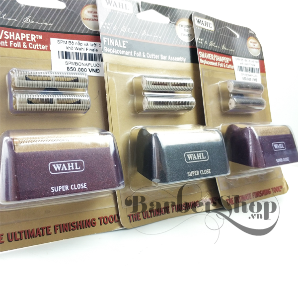 Bộ nắp và lưỡi cạo khô Wahl Finale