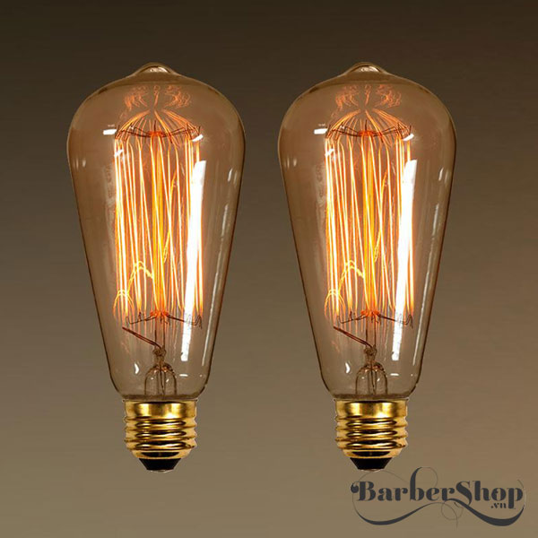 Bóng đèn edison sợi tóc ST64 40W Bóng đèn edison sợi tóc ST64 40W