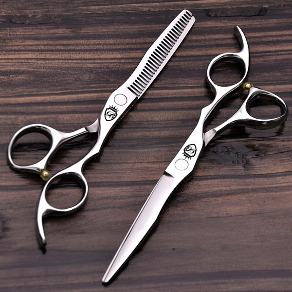 Kéo tỉa tóc Barber WOLF Curve F48