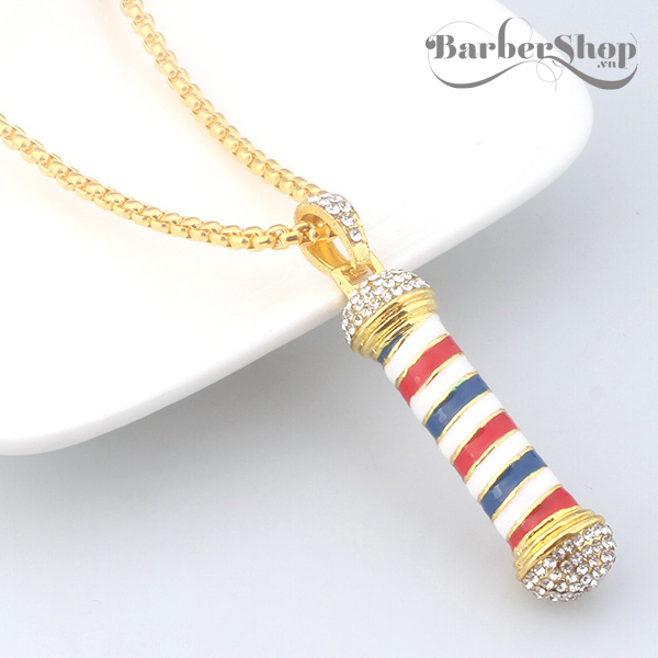 Dây chuyền barber pole nhỏ Dây chuyền barber pole nhỏ