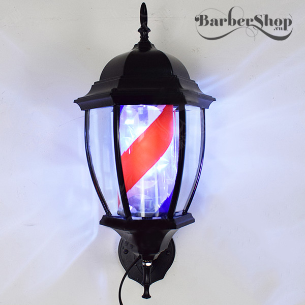 Đèn trang trí pole trắng xanh đỏ