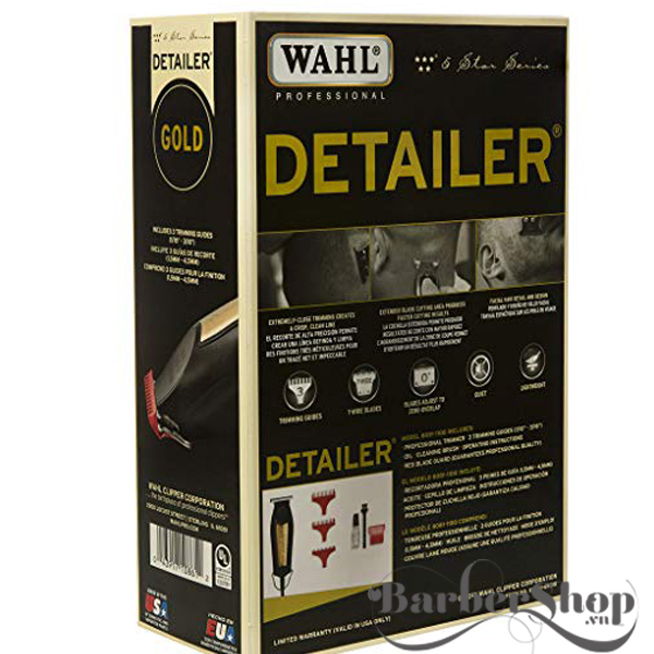 Tông đơ chấn viền wahl detailer gold edition 2019 Tông đơ chấn viền wahl detailer gold edition 2019