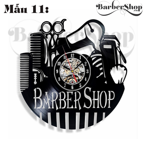 Đồng hồ barber trang trí tiệm Đồng hồ barber trang trí tiệm