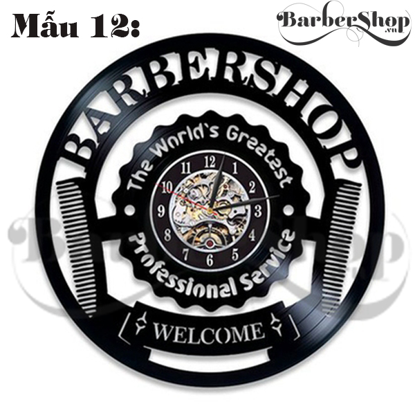 Đồng hồ barber trang trí tiệm Đồng hồ barber trang trí tiệm