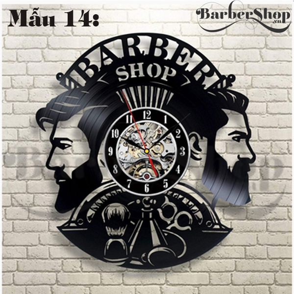 Đồng hồ barber trang trí tiệm