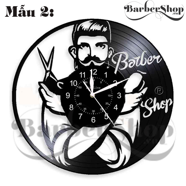 Đồng hồ barber trang trí tiệm Đồng hồ barber trang trí tiệm