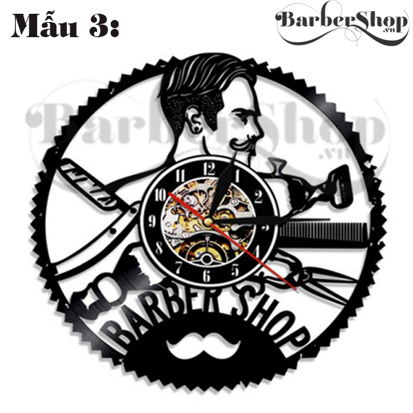 Đồng hồ barber trang trí tiệm Đồng hồ barber trang trí tiệm