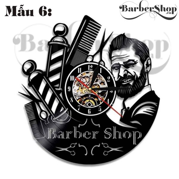 Đồng hồ barber trang trí tiệm Đồng hồ barber trang trí tiệm