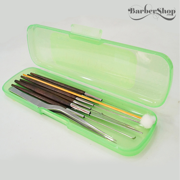 Hộp dụng cụ lấy rái tai Thanh Sơn - 8 cây Hộp dụng cụ lấy rái tai Thanh Sơn - 8 cây