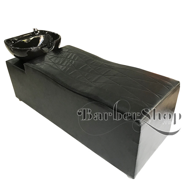 Giường gội gỗ bọc da Barber BG52V Giường gội gỗ bọc da Barber BG52V