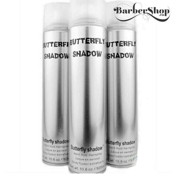 Chai xịt tạo kiểu Butterfly Shadow 600ml Chai xịt tạo kiểu Butterfly Shadow 600ml