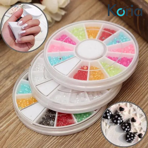 Hạt ngọc trai nhiều màu đính nail NA - 5960 Hạt ngọc trai nhiều màu đính nail NA - 5960