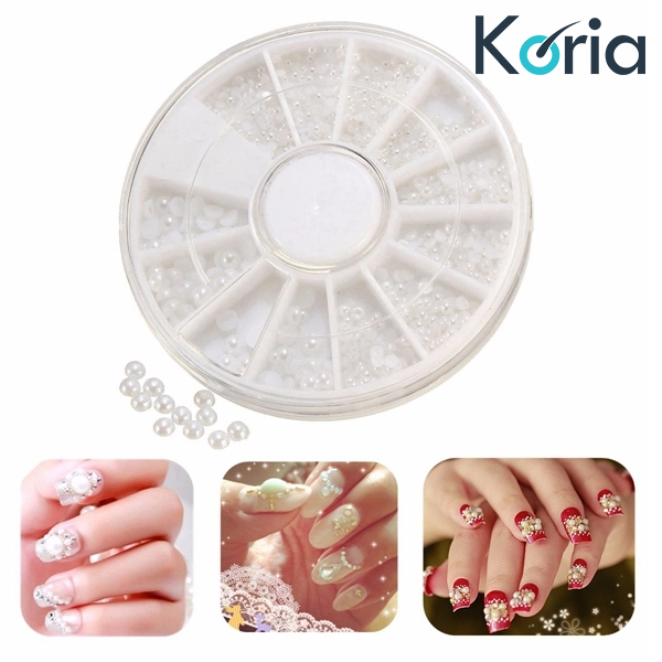 Hạt ngọc trai đính nail NA- 5950 Hạt ngọc trai đính nail NA- 5950