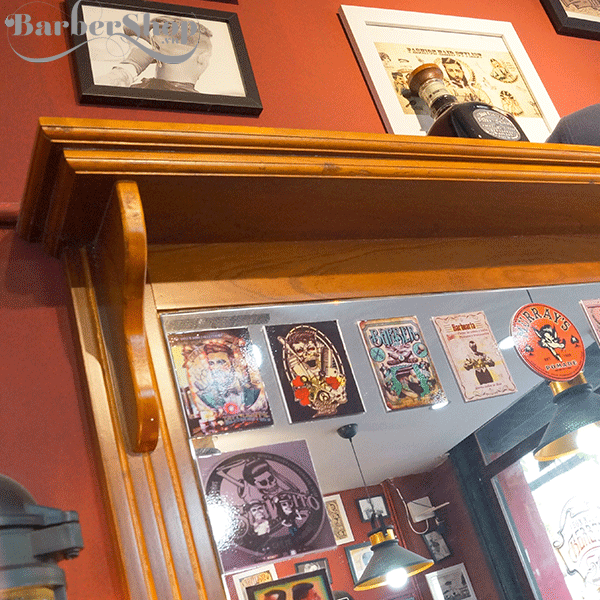 Kệ gương có hộc Barber BK - 6800 Kệ gương có hộc Barber BK - 6800