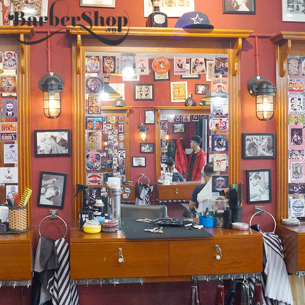 Kệ gương có hộc Barber BK - 6800 Kệ gương có hộc Barber BK - 6800