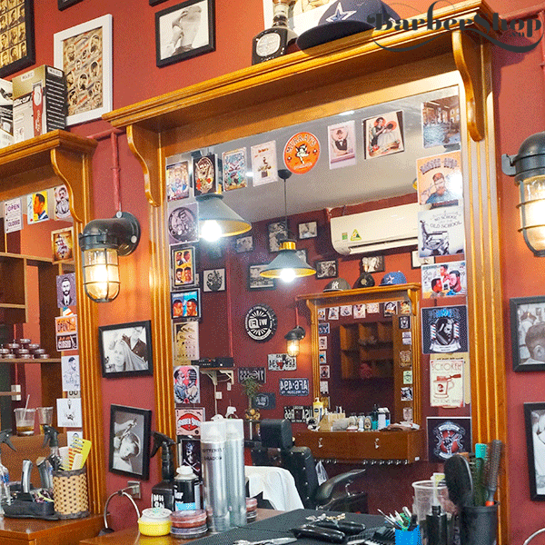 Kệ gương có hộc Barber BK - 6800 Kệ gương có hộc Barber BK - 6800