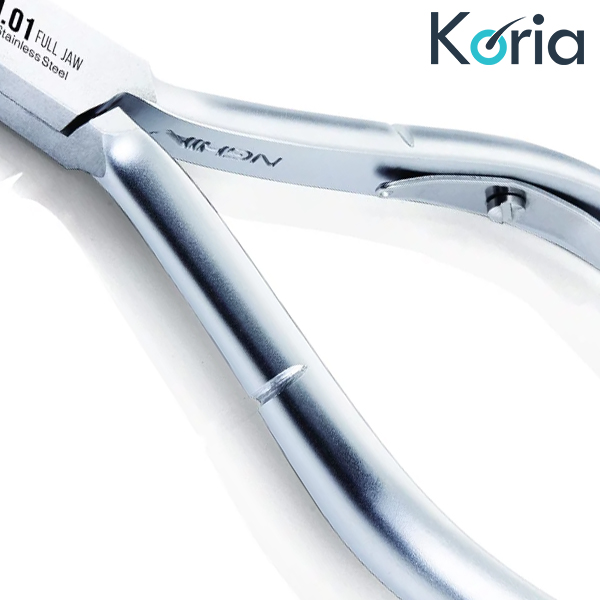Kềm bấm móng inox Nghĩa M-01 Kềm bấm móng inox Nghĩa M-01