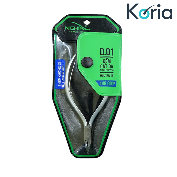 Kềm cắt da thép không gỉ Nghĩa D-01X Kềm cắt da thép không gỉ Nghĩa D-01X