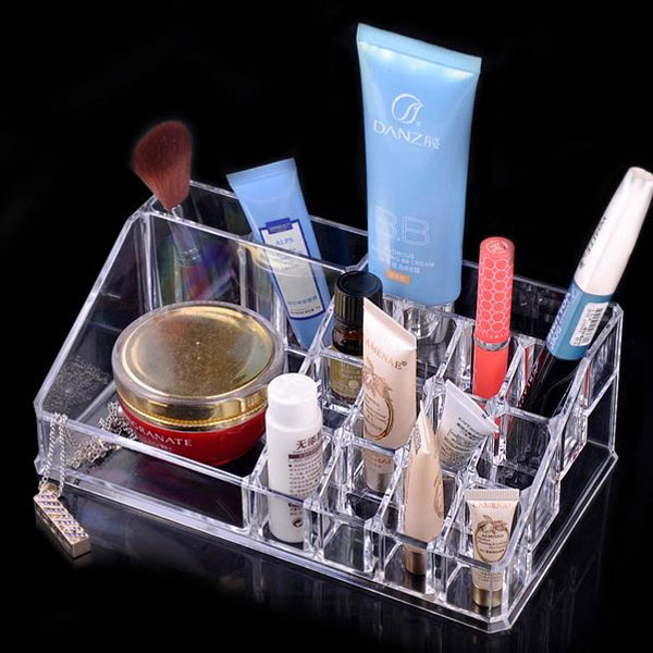 khay đựng đồ trang điểm trong suốt khay dung do trang diem trong suot