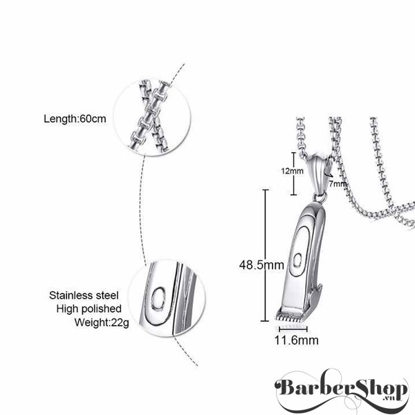 Dây chuyền Barber tông đơ mỹ Dây chuyền Barber tông đơ mỹ