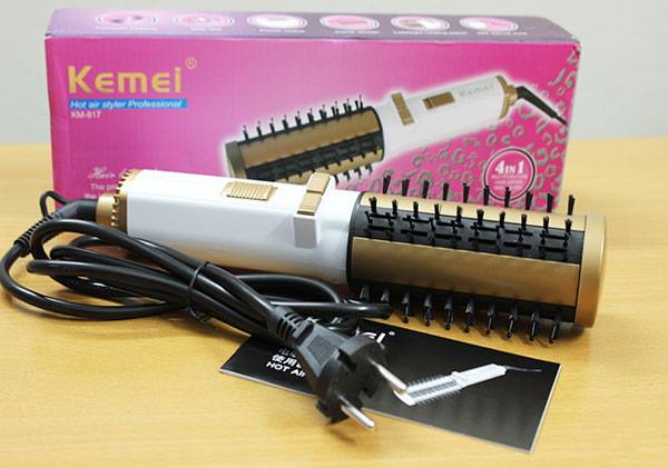 lược điện kemei