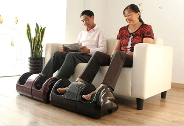 máy massage chân shaki