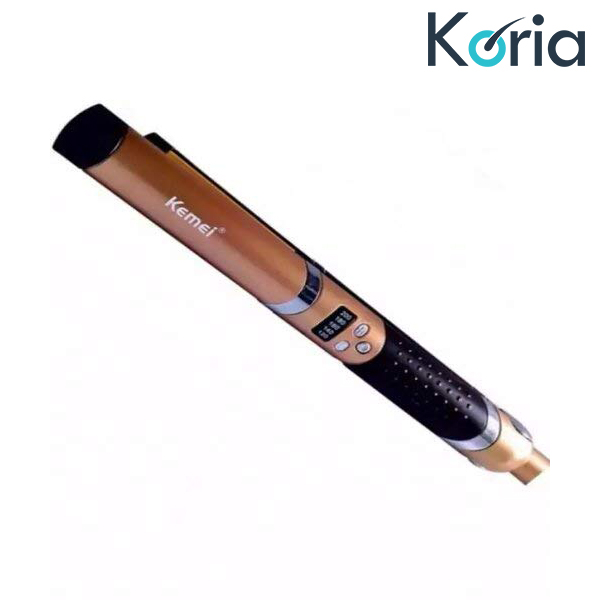Máy duỗi tóc Kemei bản trung chỉnh nhiệt KM - 321 Máy duỗi tóc Kemei bản trung chỉnh nhiệt KM - 321