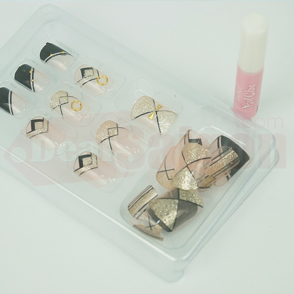 Bộ 24 móng giả trang trí C16	 Bộ 24 móng giả trang trí C16