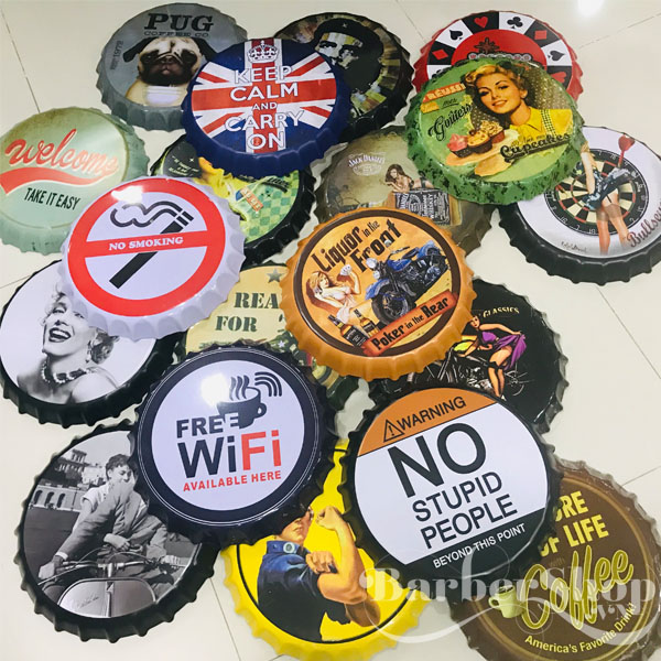 Nắp Bia Trang Trí Tiệm Nắp Bia Trang Trí Tiệm