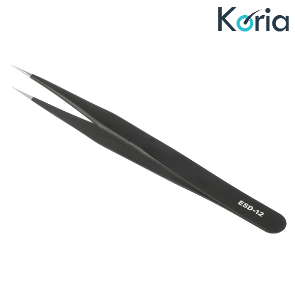 Nhíp đính đá mũi thẳng TS - 12 Nhíp đính đá mũi thẳng TS - 12