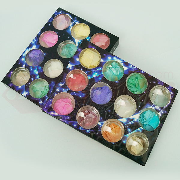 Set 12 hủ xà cừ gắn móng loại mỏng 3400 (Hộp) Set 12 hủ xà cừ gắn móng loại mỏng 3400 (Hộp)