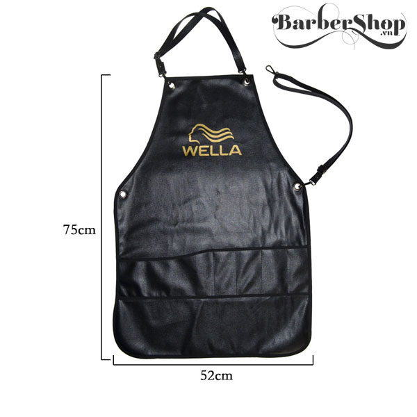 Tạp dề da chống nước Barber 1992 - Màu đen Tạp dề da chống nước Barber 1992 - Màu đen