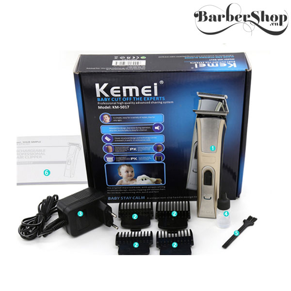 Tông đơ chấn viền Kemei KM-5017 Tông đơ chấn viền Kemei KM-5017